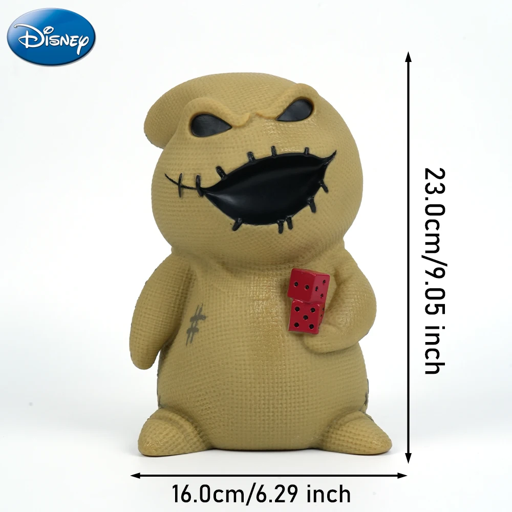 1pc Disney Officially Licensed NBC Oogie Boogie Animation Home Decoration Collection Coin Bank Cute Novelty Art Anime Figural