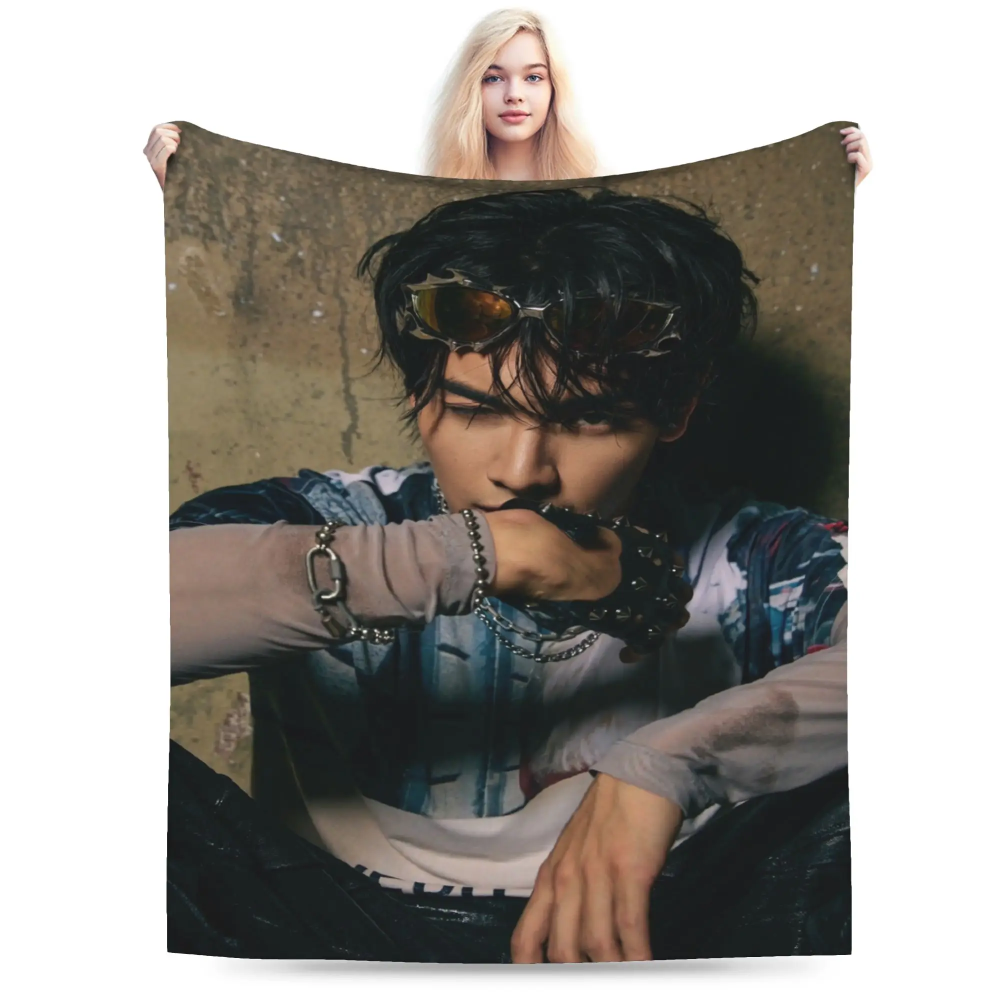 JASP.ER Group Blanket Winter  Soft Throw Blanket For Girl Chair Sofa Bed Flannel Bedspread Bed Cover