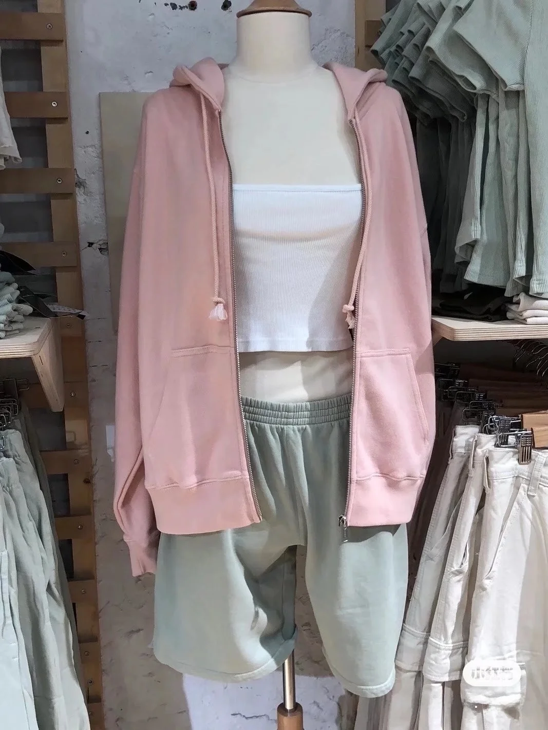 

Худи-кардиган женский свободного кроя на молнии, длинный рукав, повседневный, удобный, Brandy GirlBM Offici...