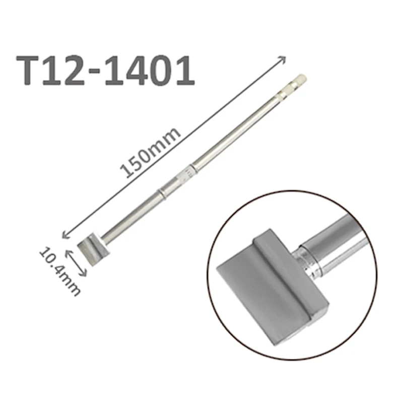 T12 Spade Soldering Ior Tip 1401 1402 1403 1404 1405 1406 For PGA BGA Rework Tool Apply to Hakko 950 951 952 or Other Matching