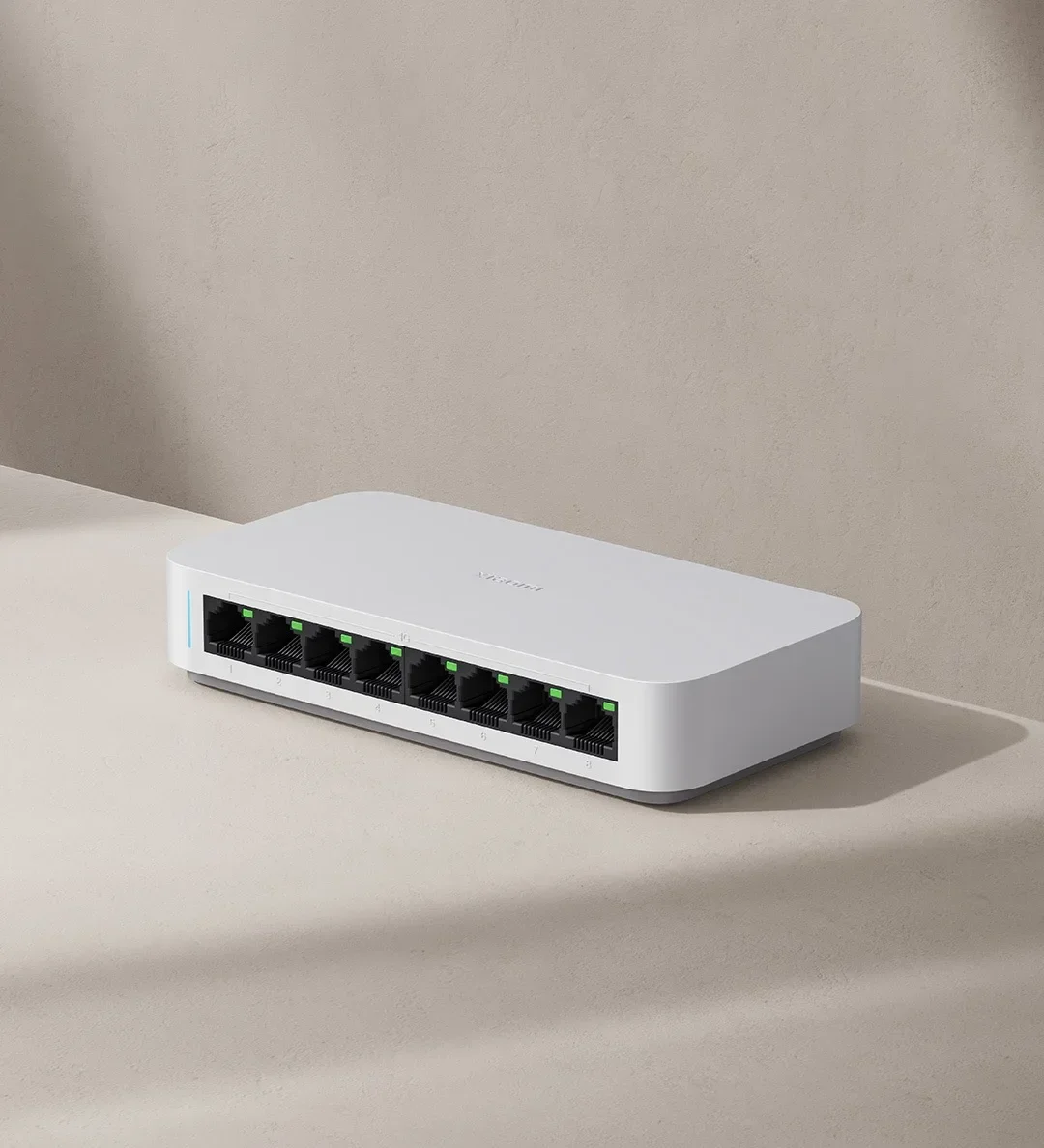 Xiaomi New Gigabit Ethernet Switch Network Switch 8 Ports 10/100/1000Mbps Ethernet High Performance Internet Splitter 16Gbps