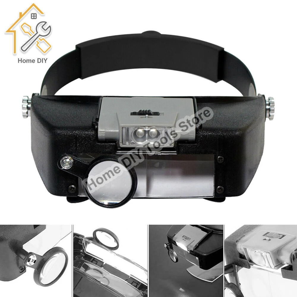 Fascia illuminata per ingrandimento,