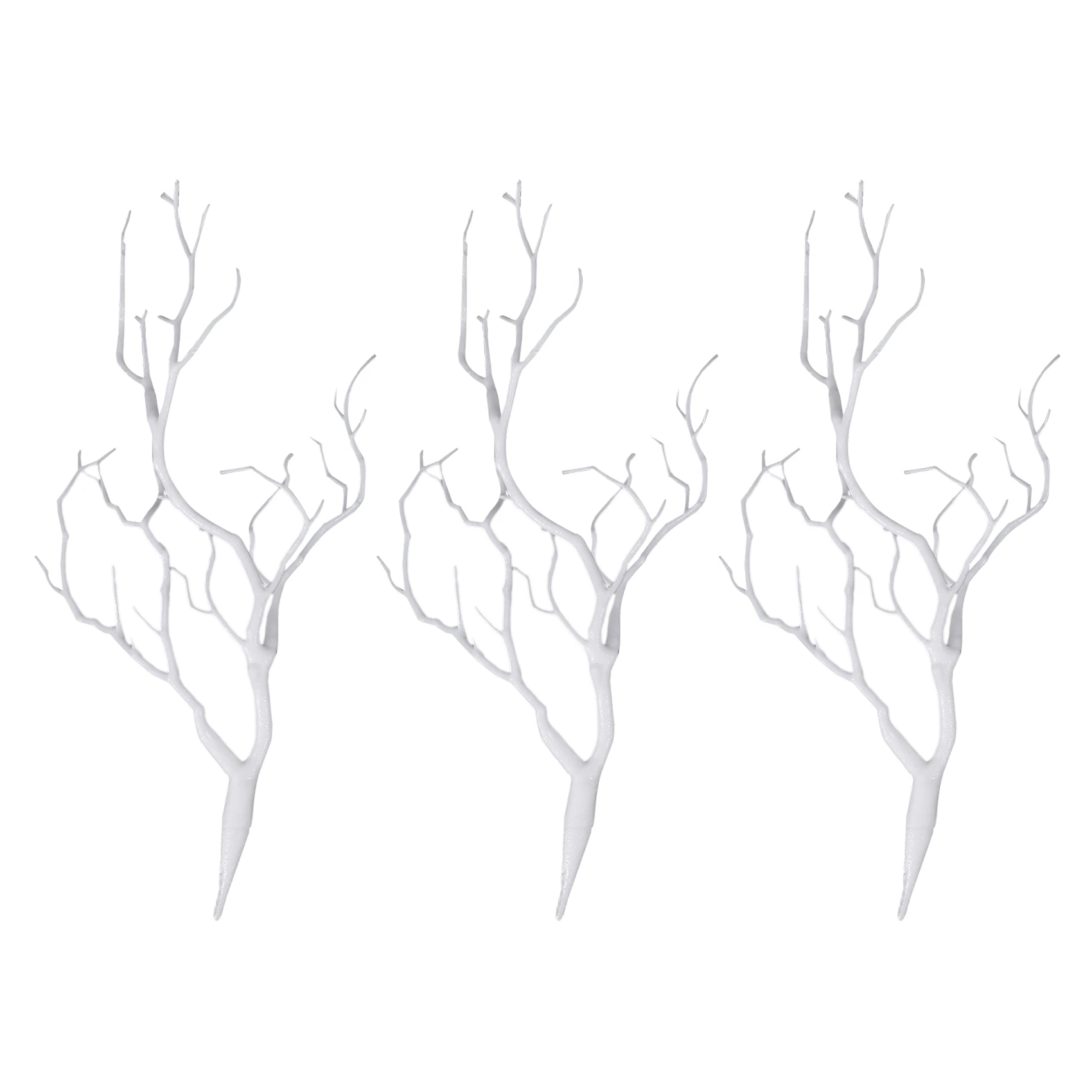 3 x Artificial White Dry Plant Tree Branch Wedding Party Decor