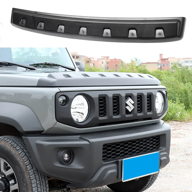 Exterior Accessories For Jimny JB74 JB64 Car Front Hood Protector Bug Sandstone Block Deflector Shield For Suzuki 2019-2024