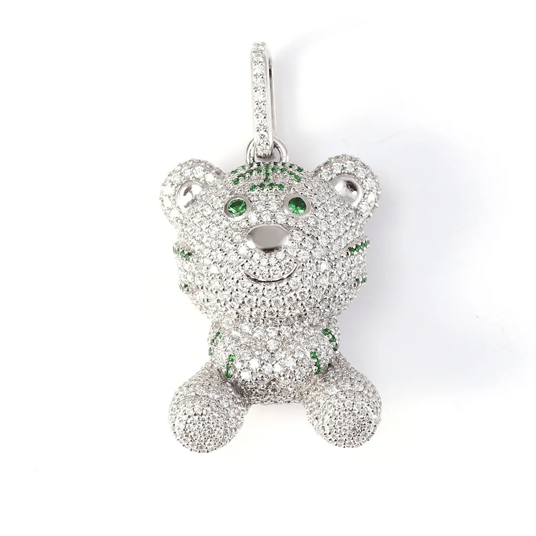 بروفانس بلاتيوم الكرتون الدب سحر مع كامل تمهيد جولة مويسانيتي الماس للنساء تخصيص شخصية سحر الذكرى #5