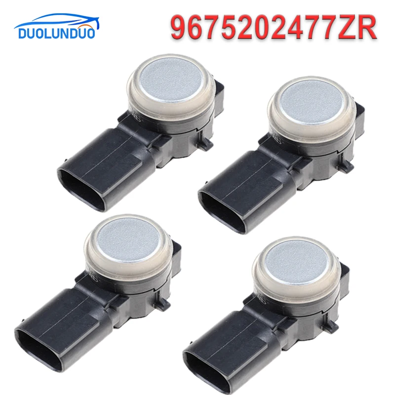 

4PCS New High Quality Car Accessories PDC Sensor 9675202477ZR For Peugeot Citroen PDC Parking Sensor