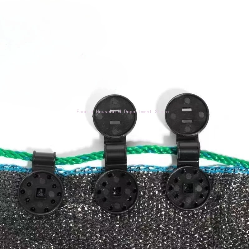30~200PCs Shade Cloth Clips Shade Fabric Clamps Accessories Grommets For Net Mesh Cover Sunblock Fabric In Garden Greenhouse