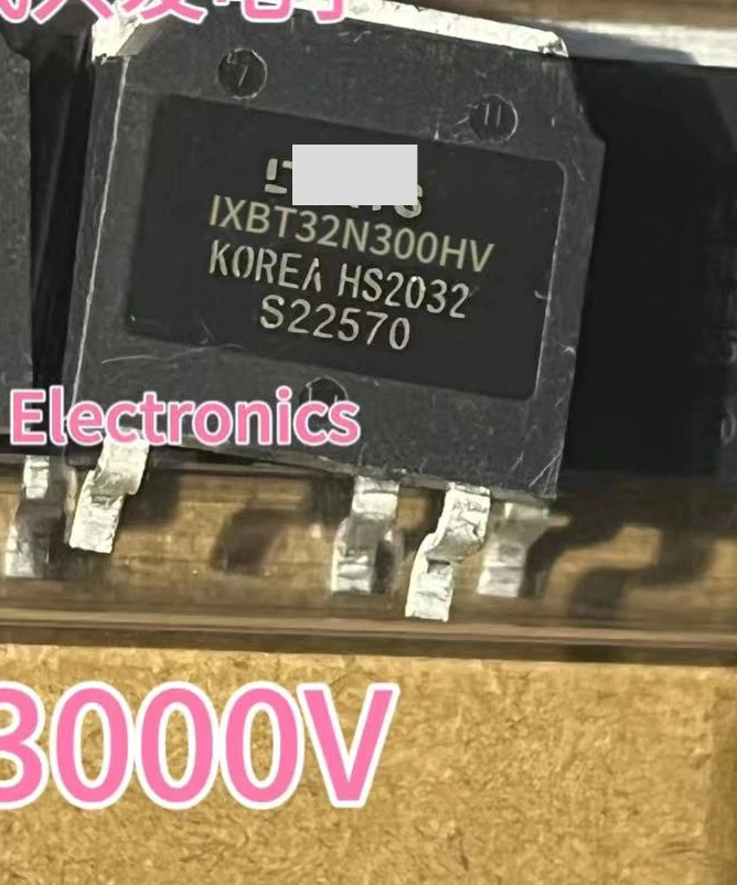 

IXBT32N300HV TO-268 80A3000V400W IGBT (1pc)