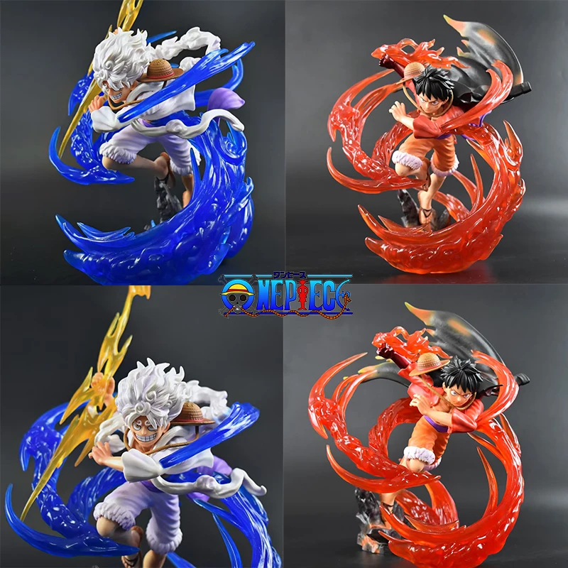 

Pirate King gk Lightning Nica Road Flying Ghost Island Flowing Sakura Road Flying Statue Handmade Model Decoration Anime Surroun