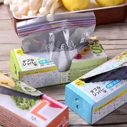 PE Food Grade Seal Bags Resealable Transparent Bag Sealing Plastic Storage Bag Fresh Bag For Keeping Food Seal Bags