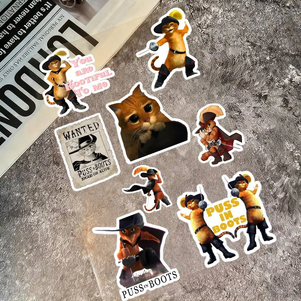 P-uss In B-oots Stickers Auto Body Bumper Windows Motorcycle Laptop Walls Vinyl Decal Car Tuning Accessories