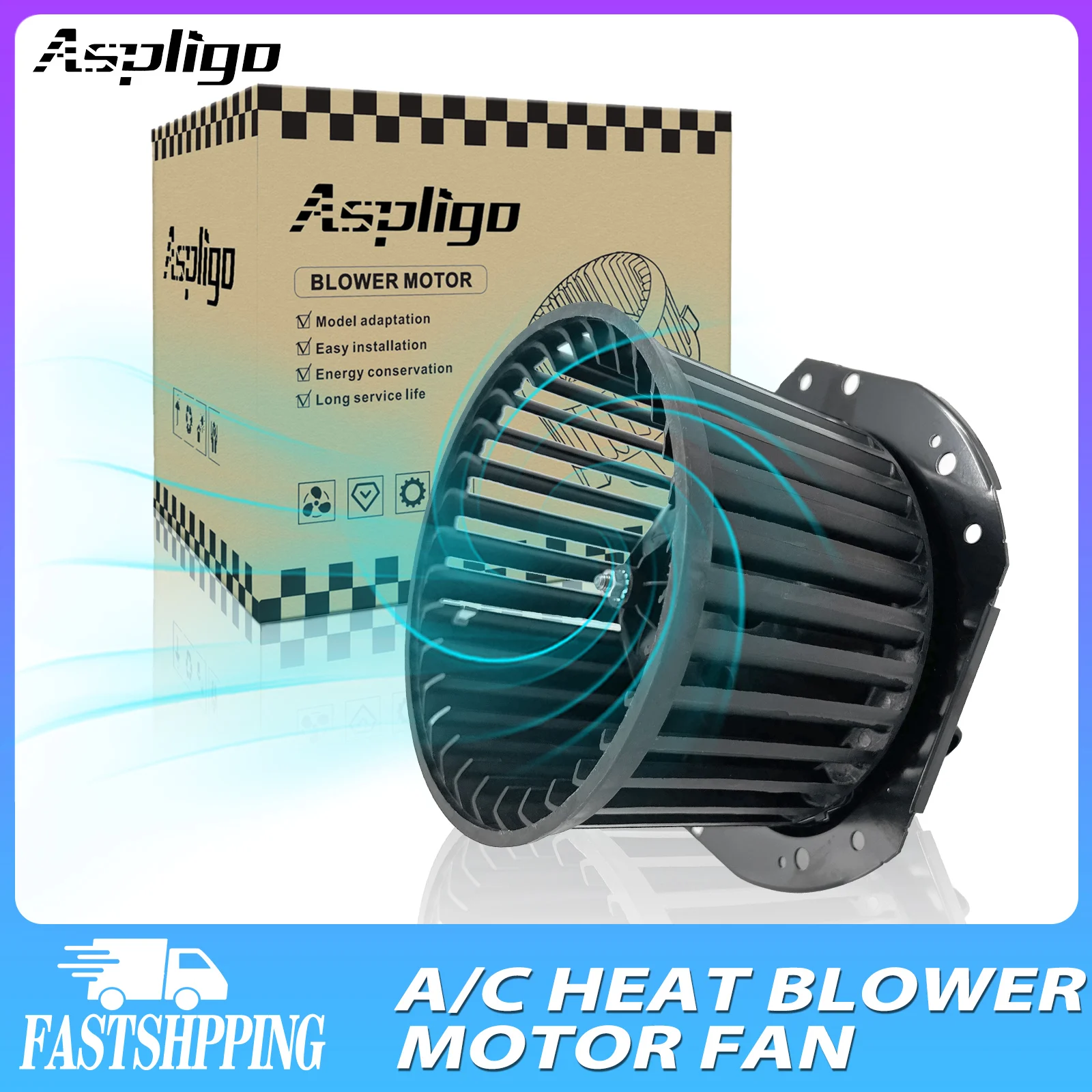 

Aspligo Air Conditioner AC Heater Blower Motor &Fan For Cage CHEVROLET BLAZER/CHEVROLET C10 C1500 C2500v K10 K1500 R20 SUBURBAN