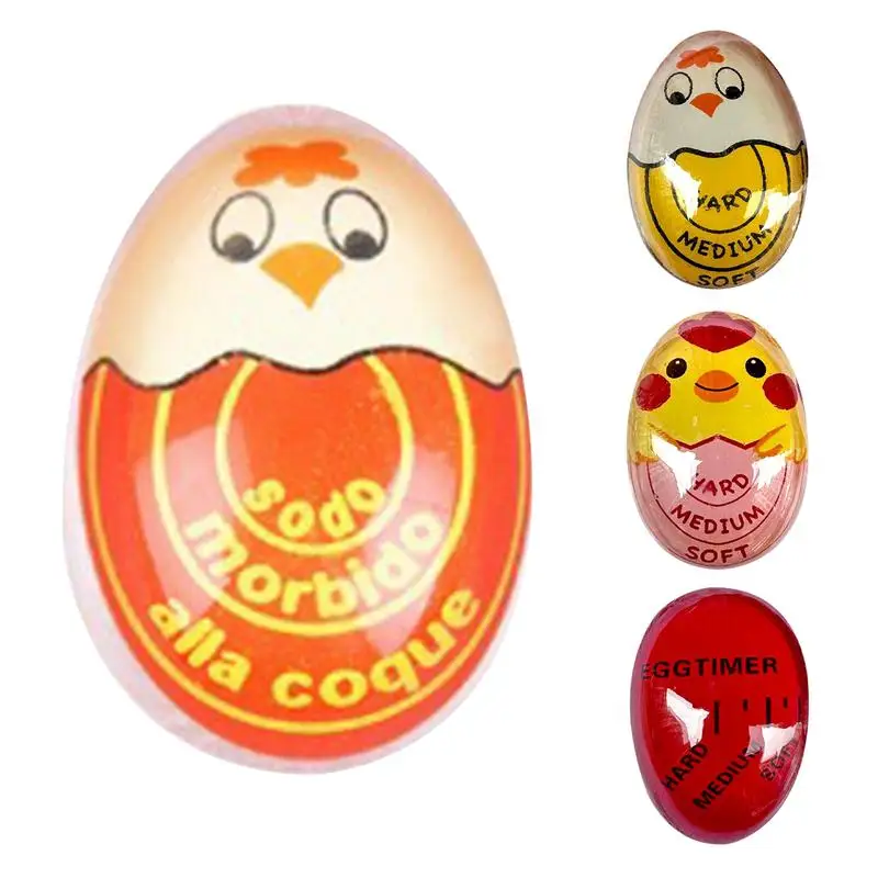 Mini Egg Timer Creative Egg Indicator Resin Egg Timer Kitchen Timer Kitchen Tool Eco-friendly Resin Time Setting Indicator Timer