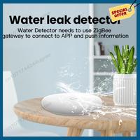 -A15I IP67 Water Immersing Sensor Tuya Zigbee Flood Water Leak Detector Smart Alarm Security Soaking Sensor For Smart Home
