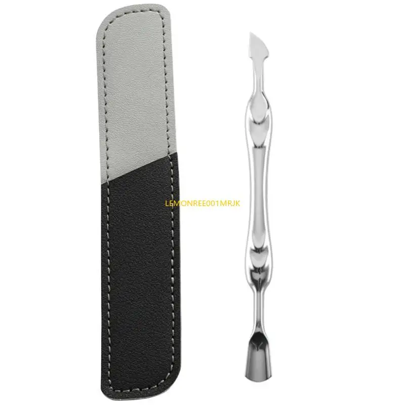 M4YA Cutticer Pusher Cutticle Removedor cutículas dupla cabeça Manicures manicures
