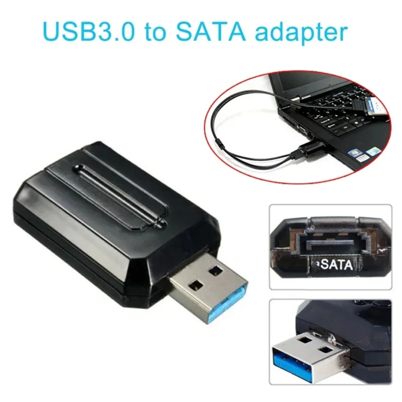 

Высокоскоростной преобразователь USB 3.0 в SATA/адаптер USB 3.0 в eSATA поддерживает горячую замену для накопителей большой 896C