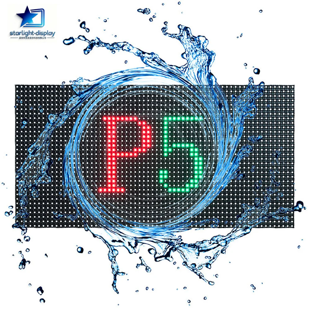 P5 LED Matrix High Brightness Outdoor Smd 320x160mm RGB HUB75 5mm Pixel Pitch P5 LED Panel Led Display Screen Module