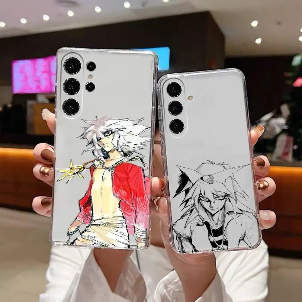 Anime Yugioh Yami Bakura  Phone Case For Samsung S25,S24,S21,S22,S23,S30,Ultra,S20,Plus,Fe Transparent Cover