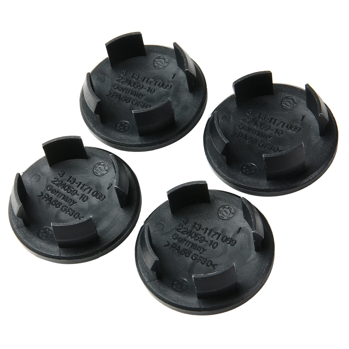 4pcs Black Plastic 54mm Car Wheel Center Hub Cap Wheel Tire Rim Center Cover For B-MW Mini Cooper