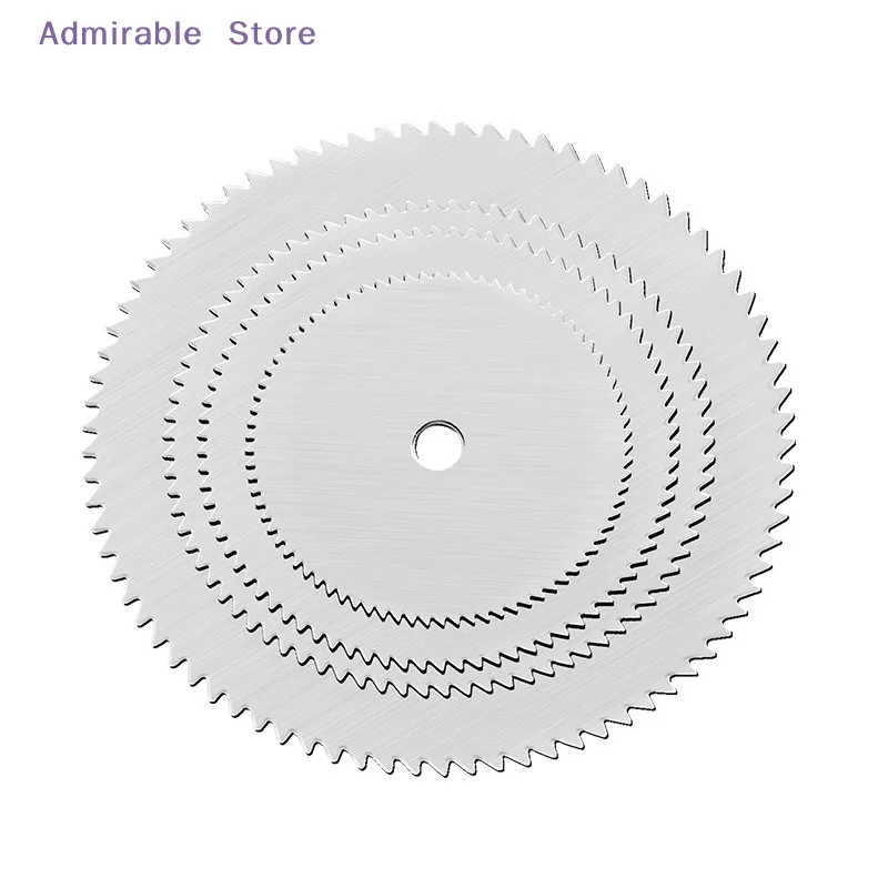 w5pcs Mini Circular Saw Blade Set Stainless Steel Wood Cutting Disc for  Rotary Tools with Mandrel Wood Cutter Wheel - view 3