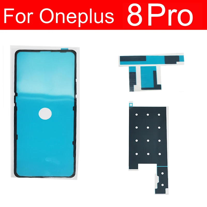 Full Set Back Battery Cover Sticker Camera Glue For Oneplus 6 6T 7 7T 8 8T 9 9R 9RT Nord 2 2T Heat Dissipation Pad Parts