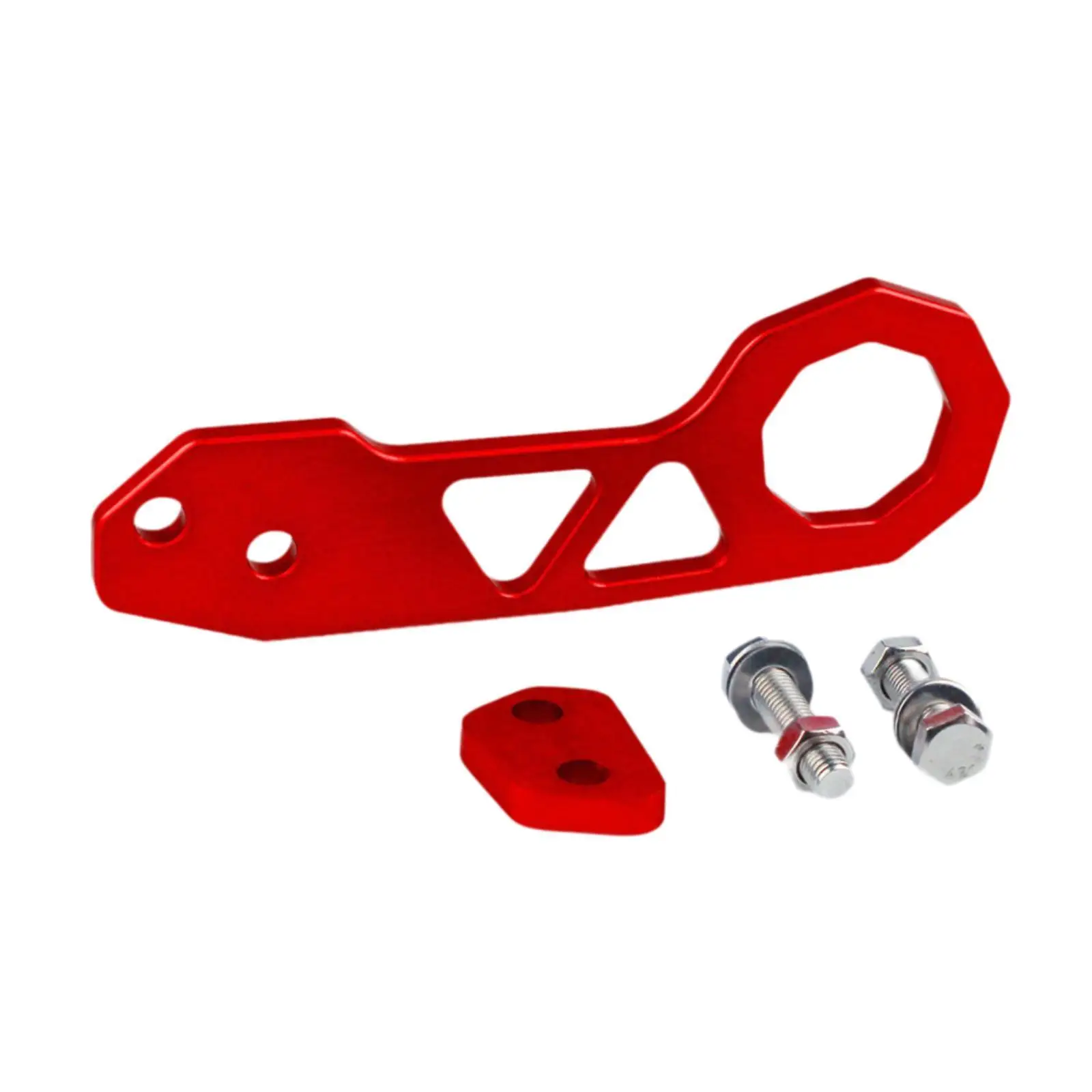 Aluminum Alloy Rear Towing Hook Universal High Hardness Tow Plate for Car Model Modification