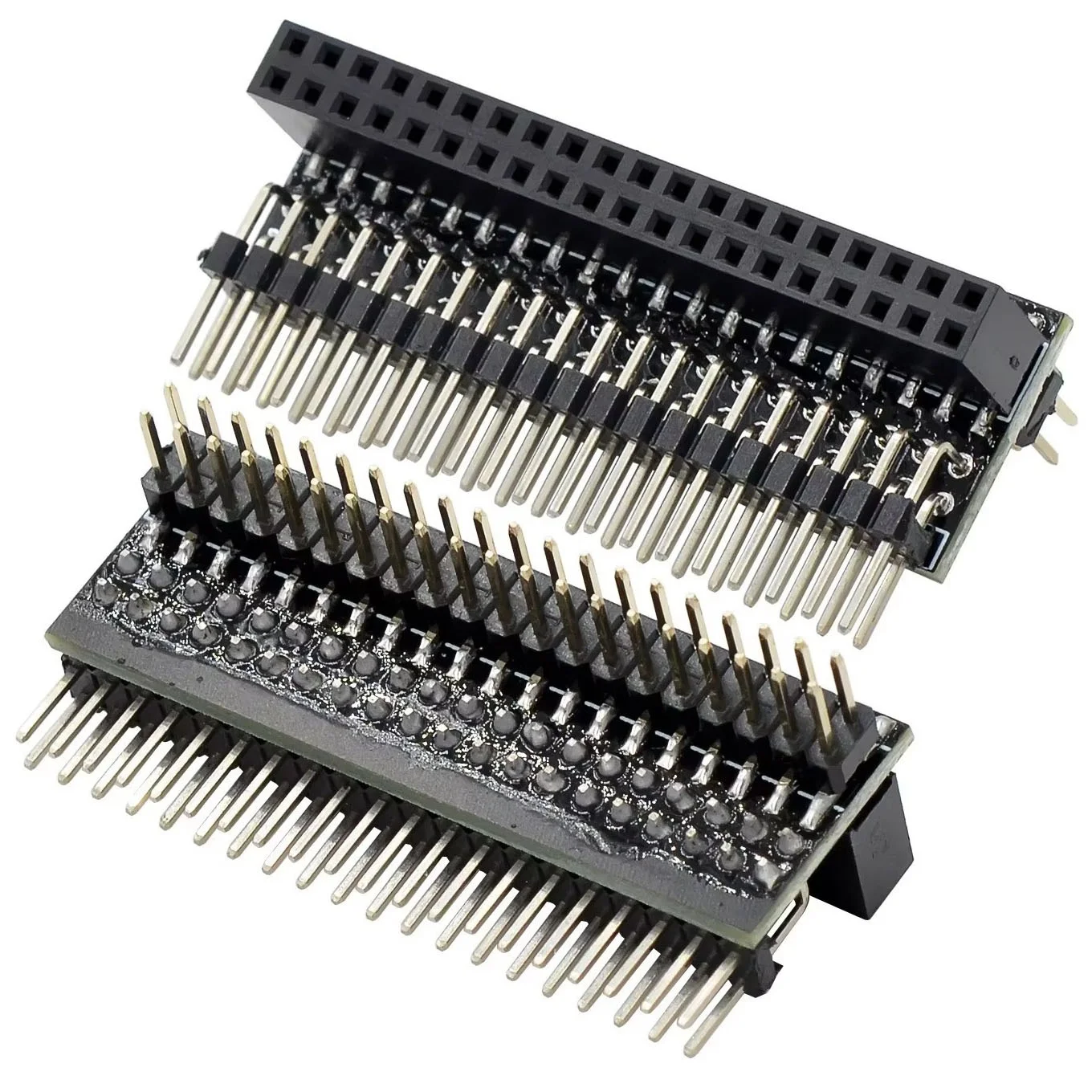 Raspberry Pi GPIO Header Kit GPIO Edge Extension Board GPIO Header suitable for Raspberry Pi 4B 3B+ 3B Zero W Zero