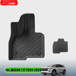For JAECOO 7 J7 2023-2024 Car Styling Floor Mats Double Layer Carpet TPE Foot Pad Interior Floorliner Trunk Mat Auto Accessories