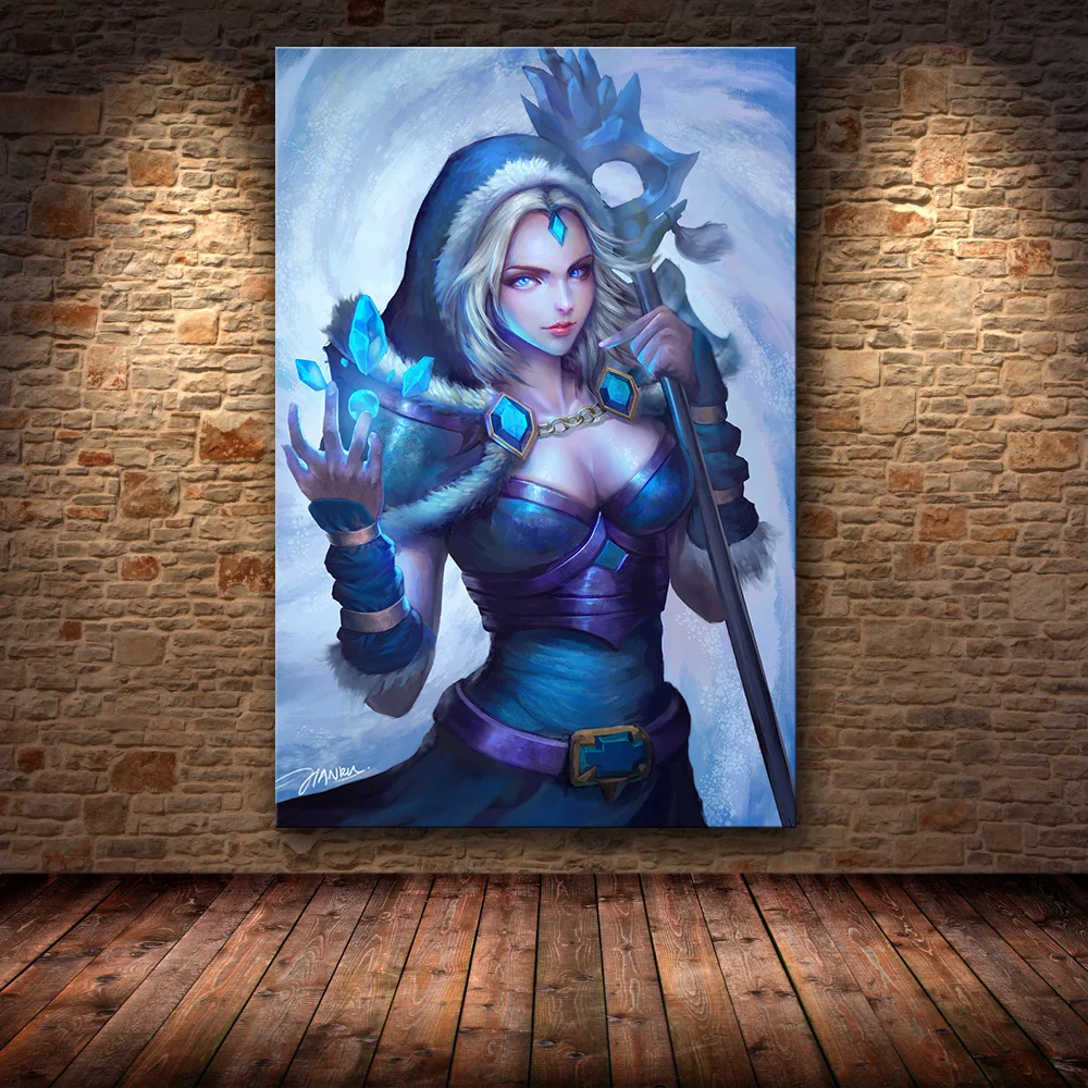 Unframed The Poster Decoration Painting of DOTA2 on HD Canvas  canvas painting wall art canvas wall art canvas