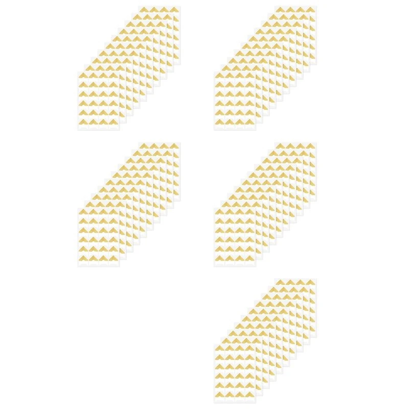 hot-selling-1200-pieces-photo-corners-for-scrapbooking-gold-photo-corner-stickers-self-adhesive-photo-mounting