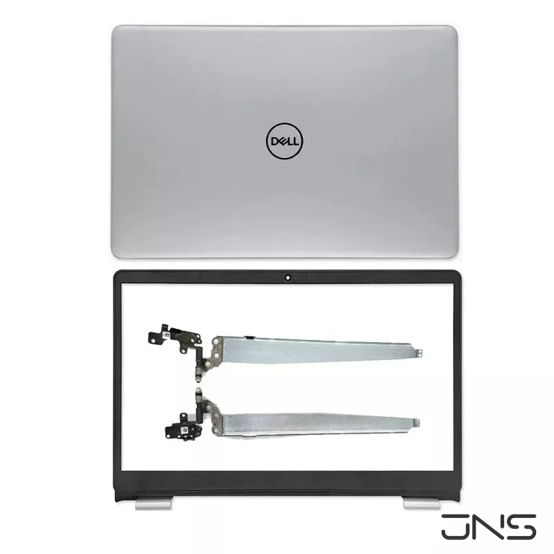 LCD Back Cover+Front Bezel+Hinges For Dell Inspiron 15 5000 5593 Silver 032TJM