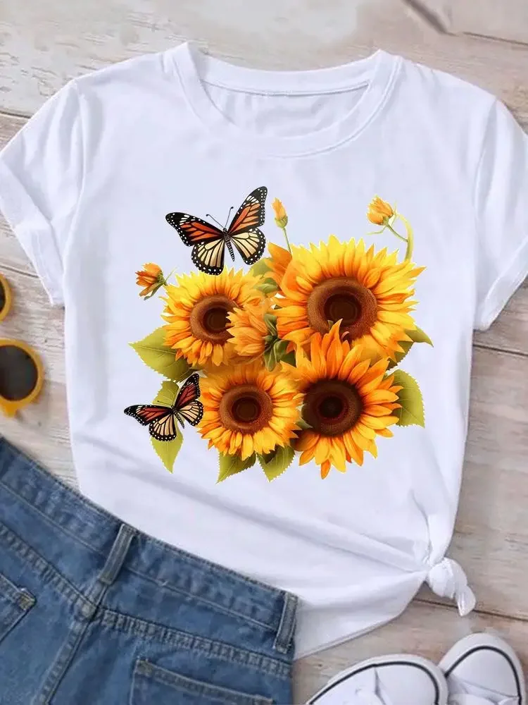 

Женская футболка больших размеров, одежда с короткими рукавами и графикой, свободный и повседневный, мягкий и удобный, дышащий, для занятий спортом на открытом воздухе