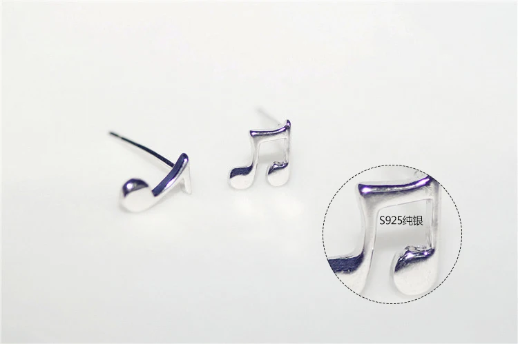Melodious Music Note Earrings for Women: Stylish Silver Color Celebrate Your Love for Tunes and Fashion