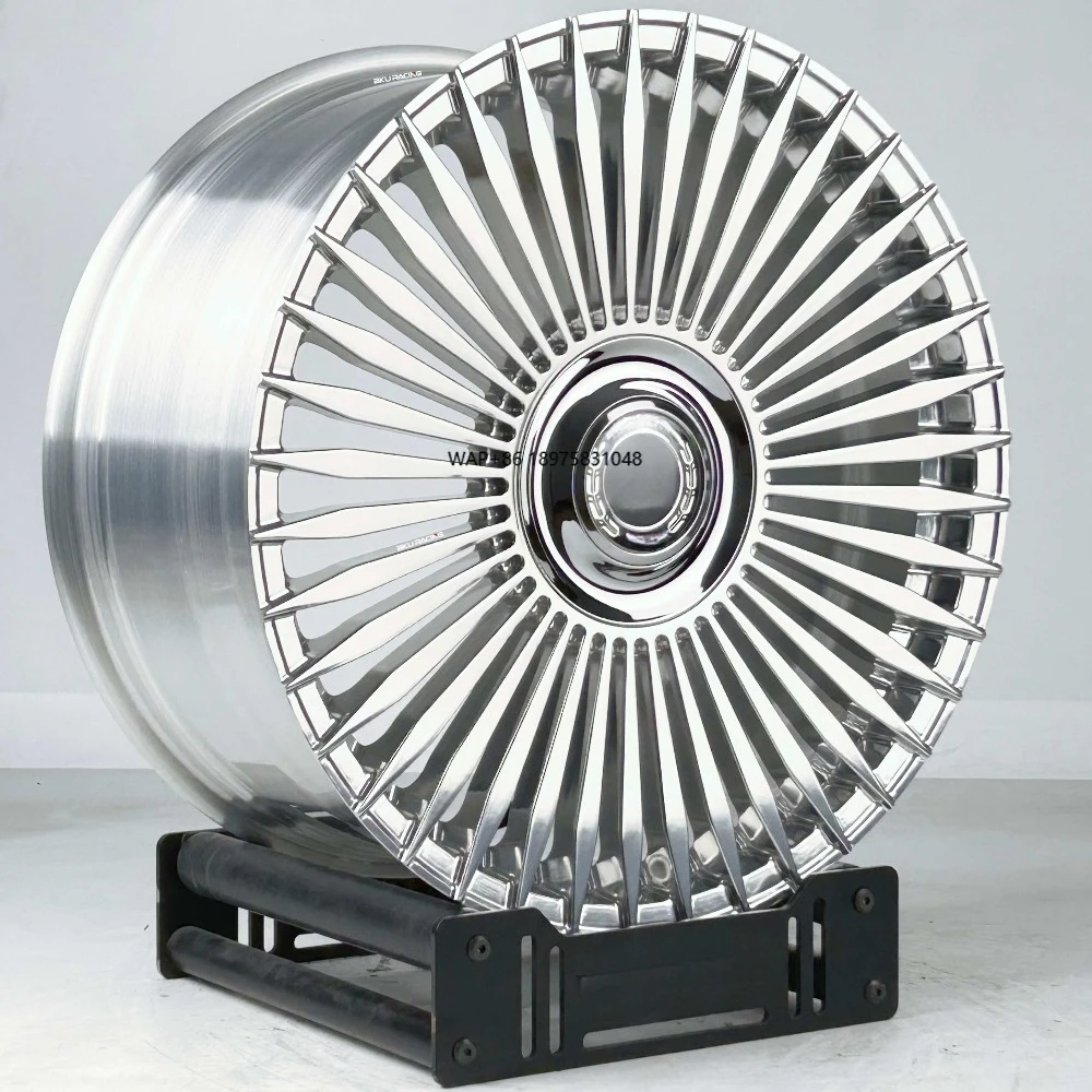 

Forged 5x112 Wheels for W222 W221 W223 S450 S680 S Class 19 20 21 22 Inch Rims Polished Spokes Alloy Wheels