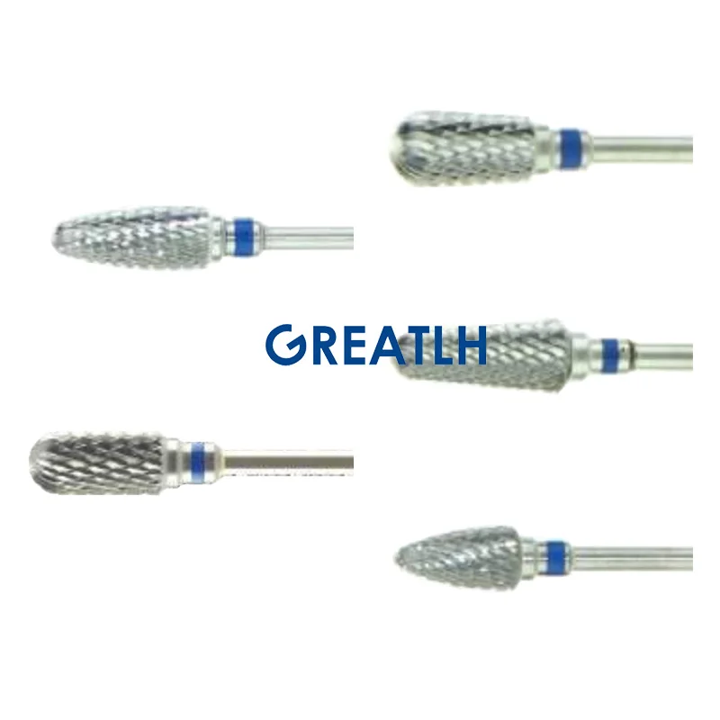 Tungsten Steel Carbide Drills Carbide Cutter Grinding Head Dentist Burs Dental Lab Instrument