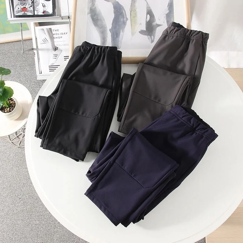 

Уличные ветрозащитные водонепроницаемые брюки на подкладке с 3D индивидуальным принтом, мужские повседневные прямые брюки, осенне-зимние теплые универсальные длинные брюки