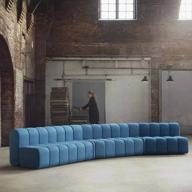 Arc sofa, high back two-way exhibition hall