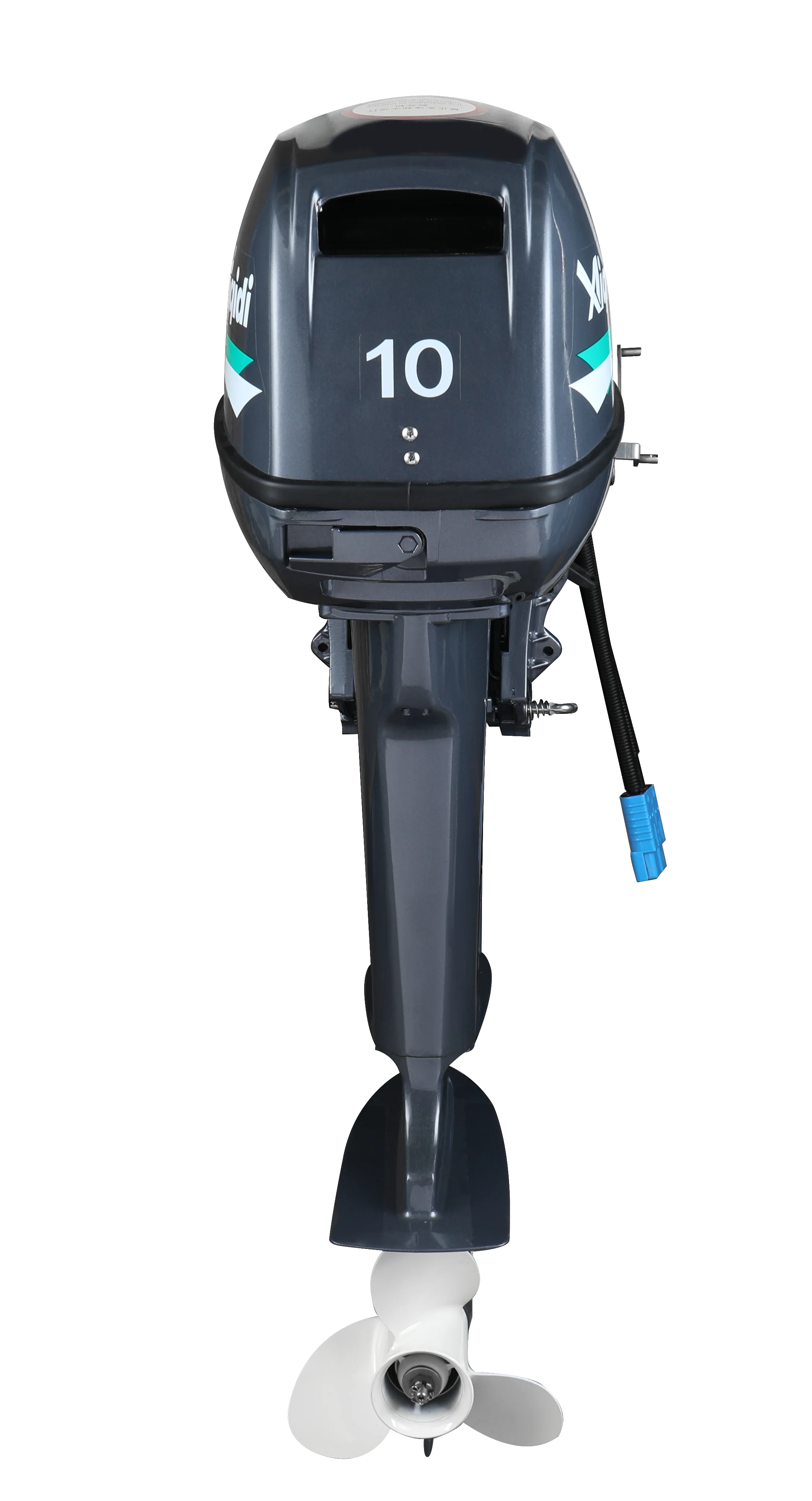 DDP AIQIDI 10HP 72V Electric Boat Outboard Motor 7.3KW Water Cooled Tiller Or Remote Control Electric Boat Engine