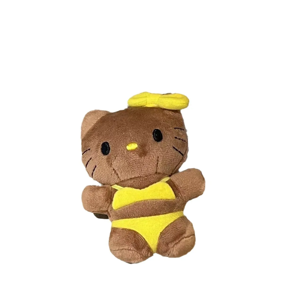 Mode Hallo Kitty Plüsch-schlüsselanhänger Anhänger Niedlichen Cartoon Puppe Spielzeug Schlüsselbund Exquisite Rucksack Dekoration Zubehör Geschenke