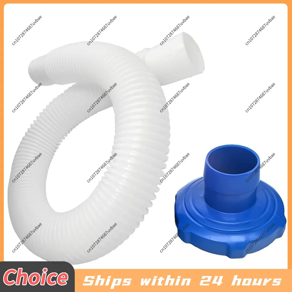 Swimming Pool Connector with Hose Pool Skimmer Adapter Small Strainer Hose Adaptor for Intex Surface Skimmer