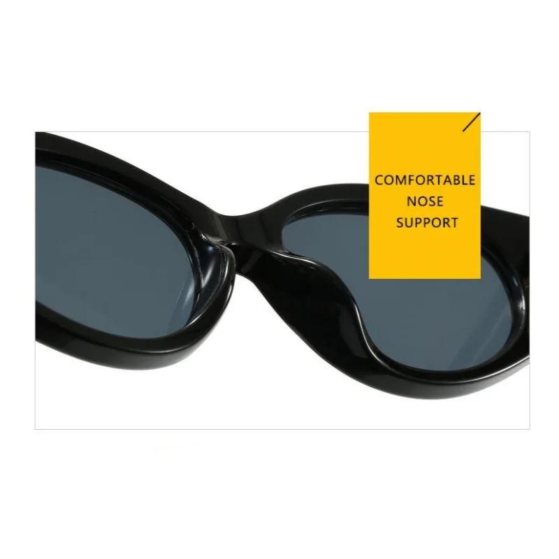 المألوف القط العين العصرية المضادة للأشعة فوق البنفسجية النظارات الشمسية نمط جديد شخصية المرأة الشارع نمط تنوعا ظلة النظارات #6