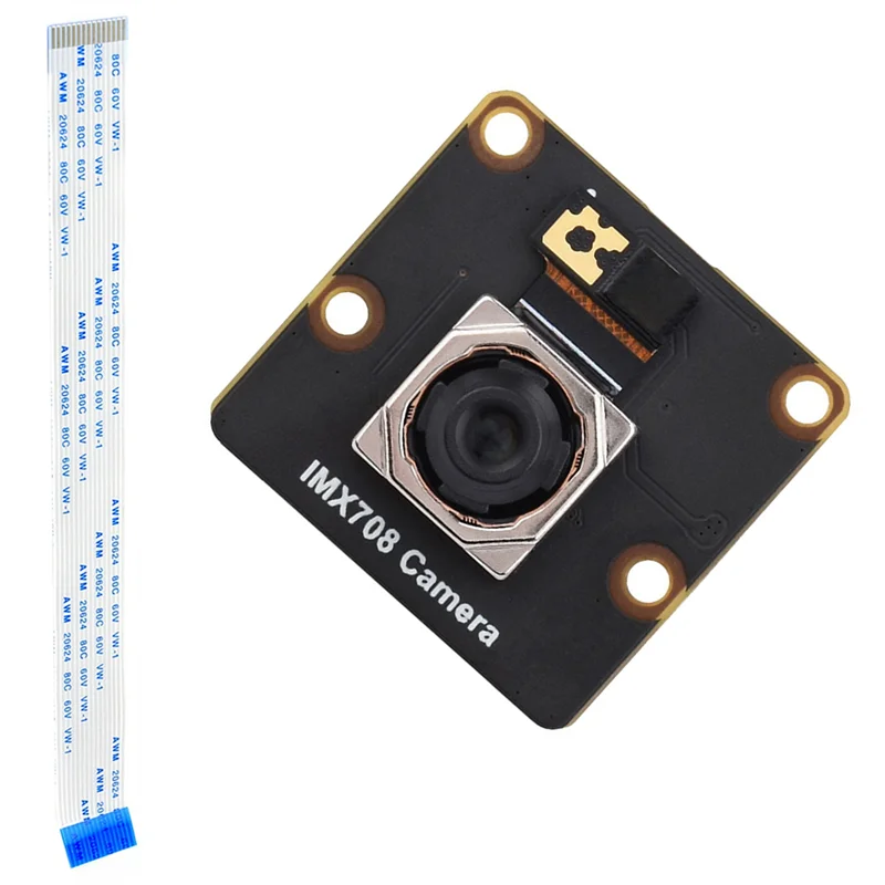 Совместимый с Raspberry Pi 12MP IMX708 модуль камеры с автофокусом HDR FOV поддерживает Raspberry Pi 5 4B 3B+ 3B Zero 75 °