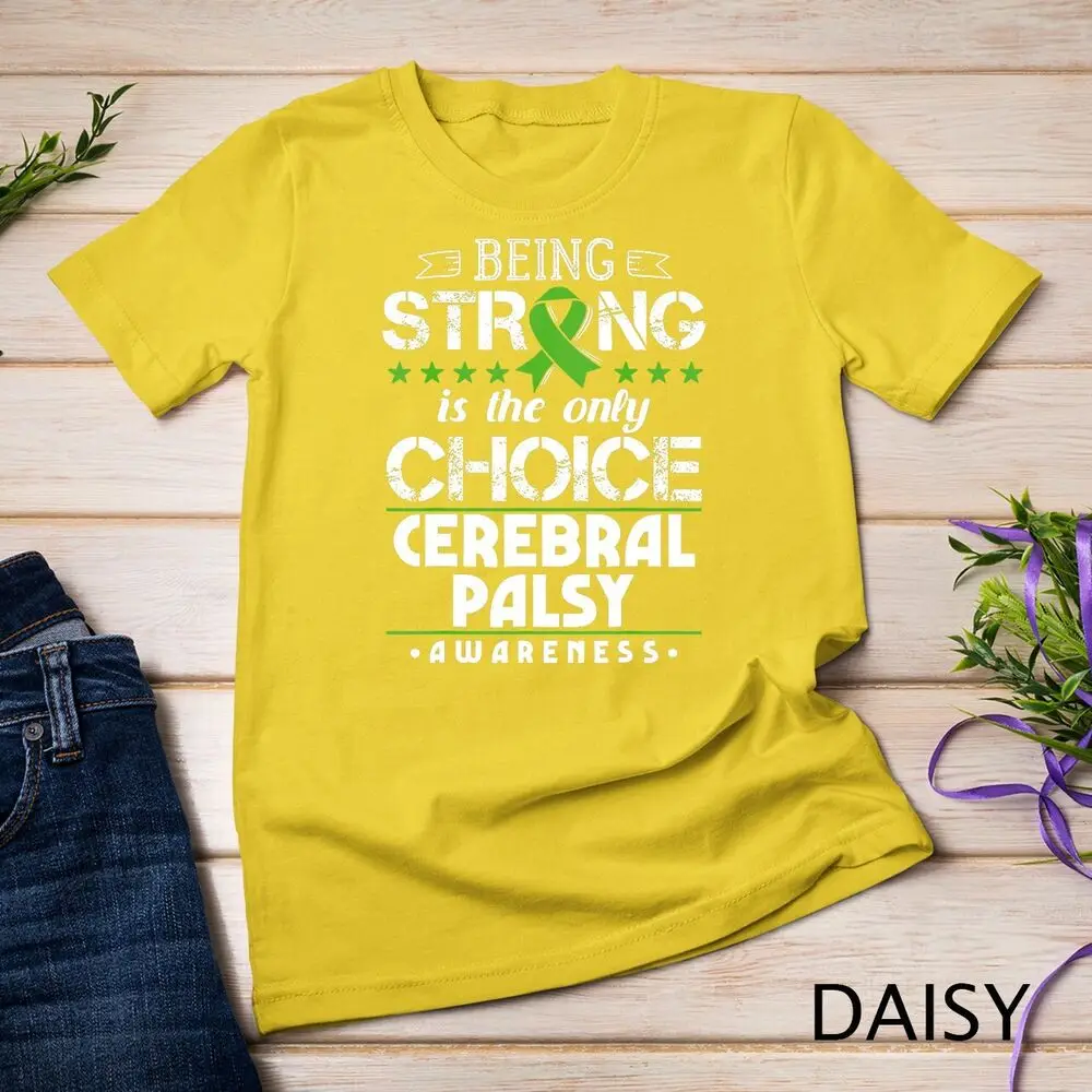 Green Ribbon - Cerebral Palsy Awareness Unisex T-shirt