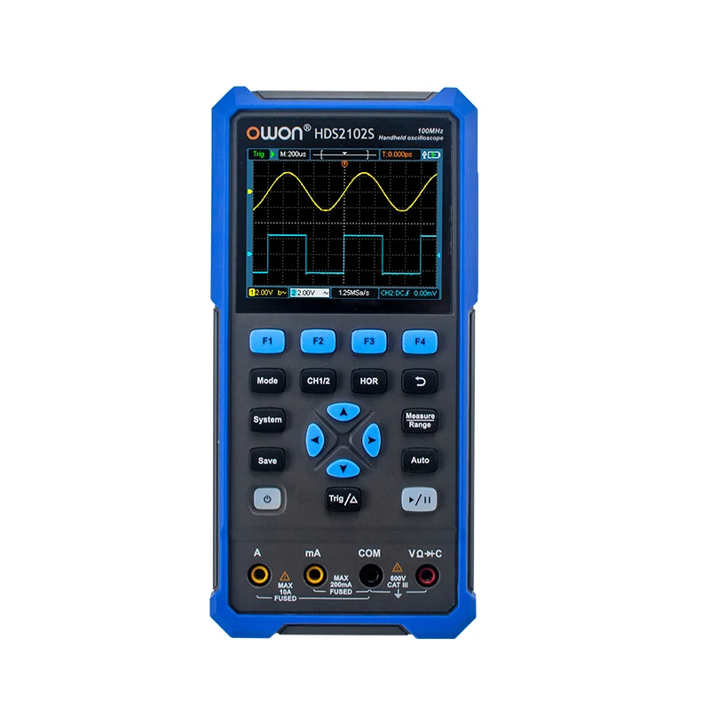 Xtester-OWON HDS200 Series HDS2102,HDS2202,HDS242,HDS272,HDS242S,HDS272S,HDS2102S,HDS2202S popular Digital Oscilloscope