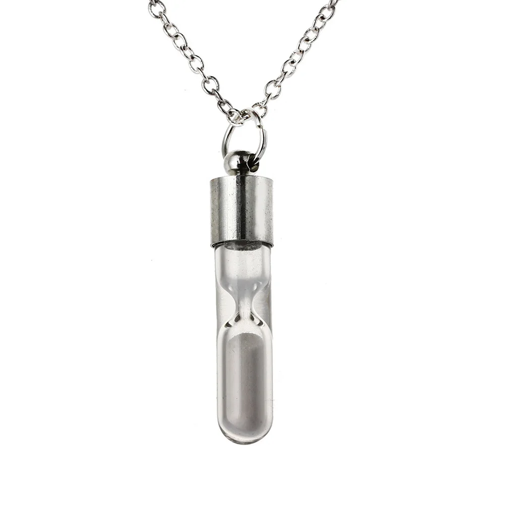 

3 Pcs Christmas Gifts for Women Girl Necklace Drift Bottle Alloy Pendant Luminous