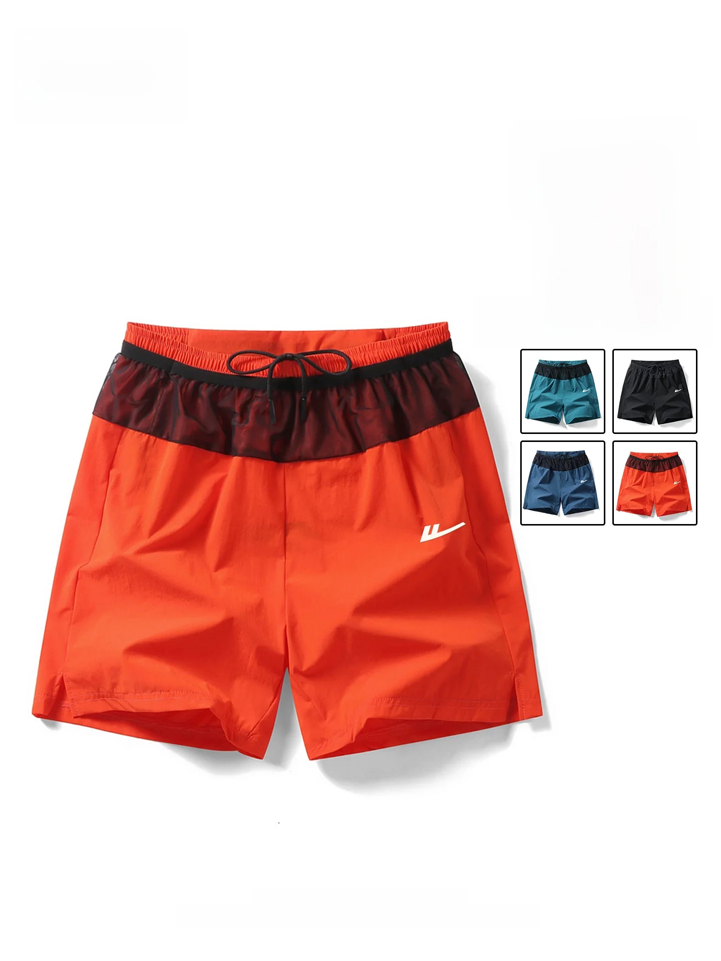 

Мужские спортивные шорты Warrior для лета: тонкие, быстросохнущие, дышащие, для баскетбола, фитнеса, марафона, тренировок и бега, длиной до колена