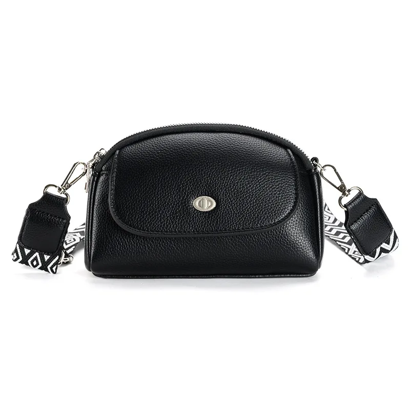 الكورية نمط ركاب واحد الكتف Crossbody زلابية حقيبة INSNiche عالية الجودة واسعة حزام الكتف السيدات حقيبة الهاتف