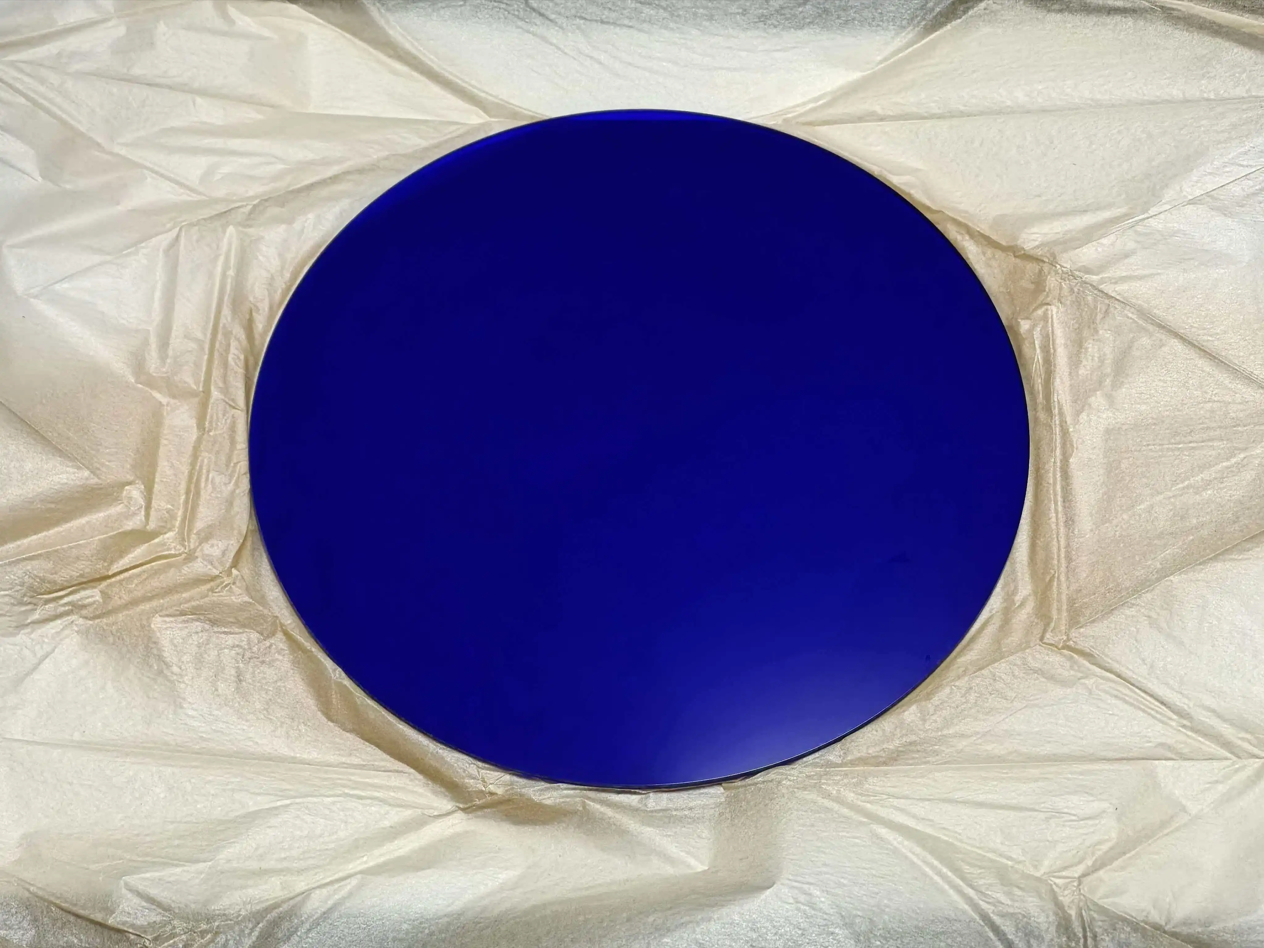 QB29 Band Pass Filter 380nm Blue Filter Glass Round Dia.160mm x Thickness 2mm 1PCS
