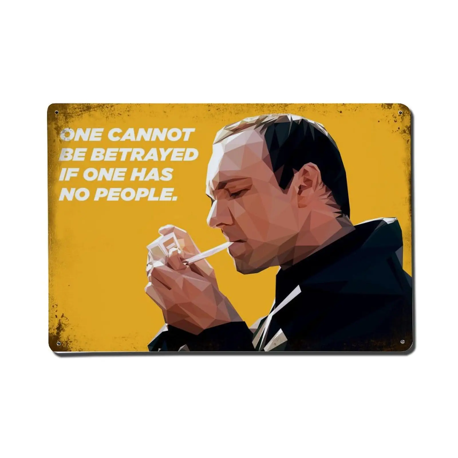 keyser soze usual suspects Metal Tin Sign Poster  Painting Sign Funny Wall Art Decor Retro Plaque For Home Bar Pub Club Cafe Dec