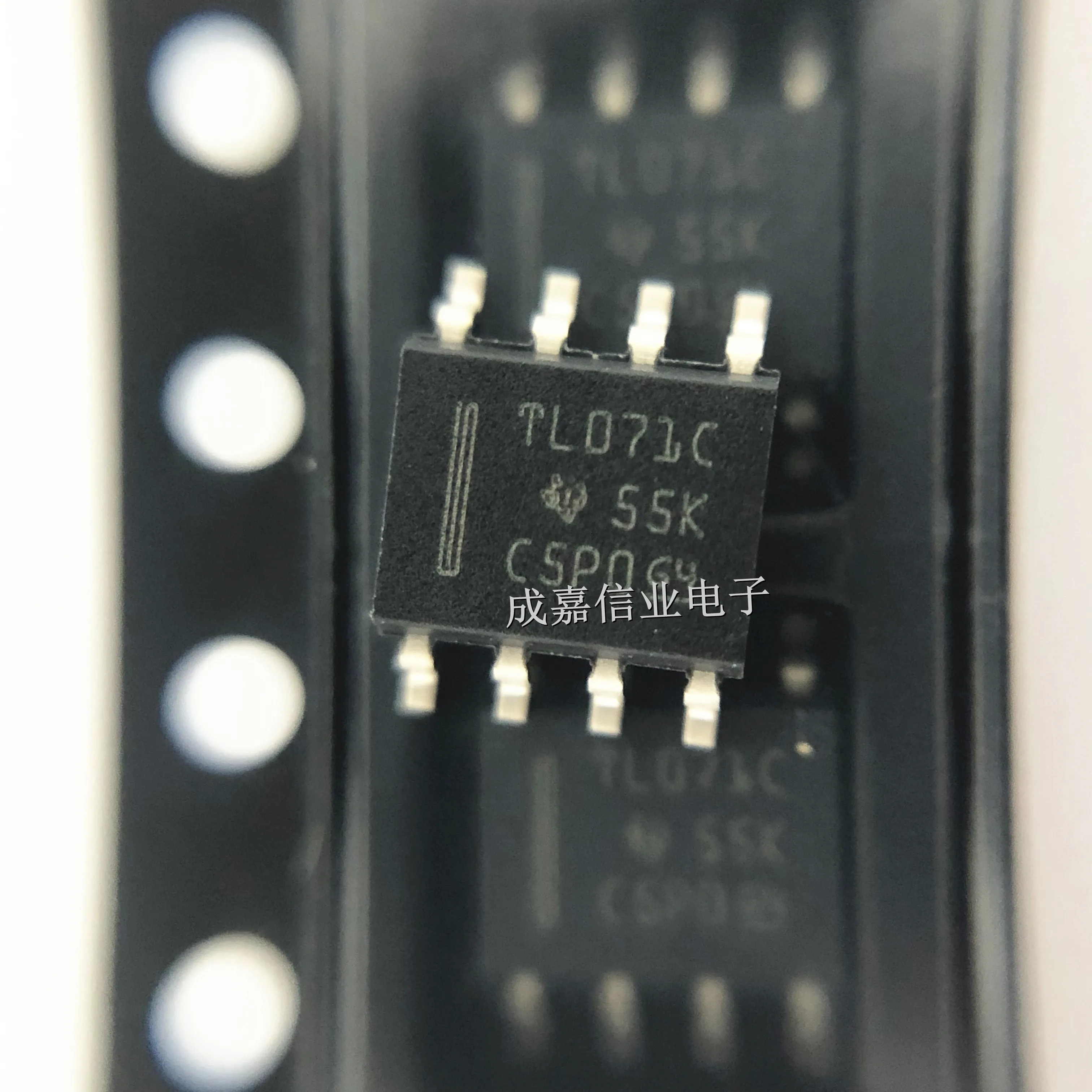 10pcs/Lot TL071CDR SOP-8 TL071C Operational Amplifiers - Op Amps Low-Noise JFET-Input